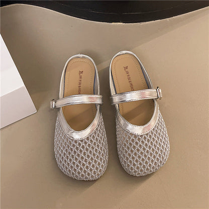 Damen Ballerinas Bequem Elegant Leder