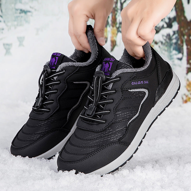 Damen Winterlaufschuhe Warm Isoliert Rutschfest