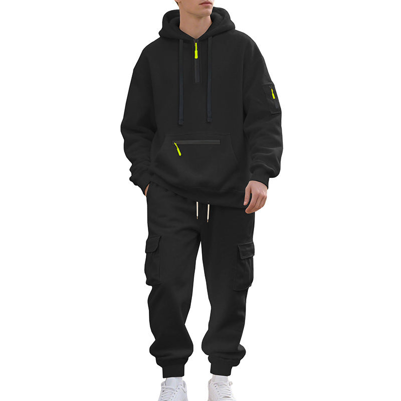 Herren Sportanzug Hoodie Jogginghose Sportlich
