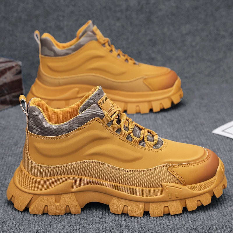 Damen Sneaker Sportlich Atmungsaktiv Rutschfest Hoch