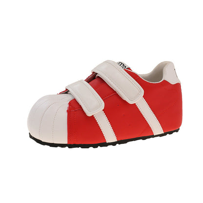 Damen Sneaker Komfortabel Klettverschluss Modern wird zu