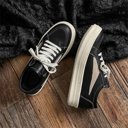Damen Sneaker Weiches Leder Modern - Norvielle