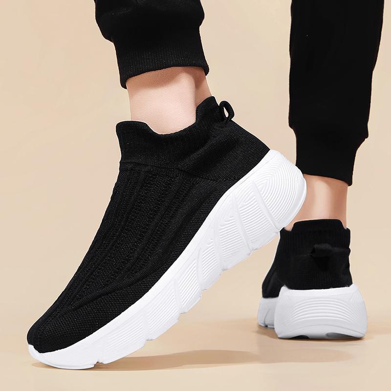 Damen Sneaker Strick Bequem