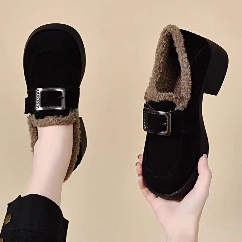 Damen Clogs Kuschelig Bequem