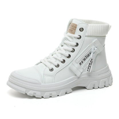Damen Hochschaft-Sneaker Elastisch Robust