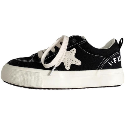 Damen Sneaker Sternenmotiv Komfortabel
