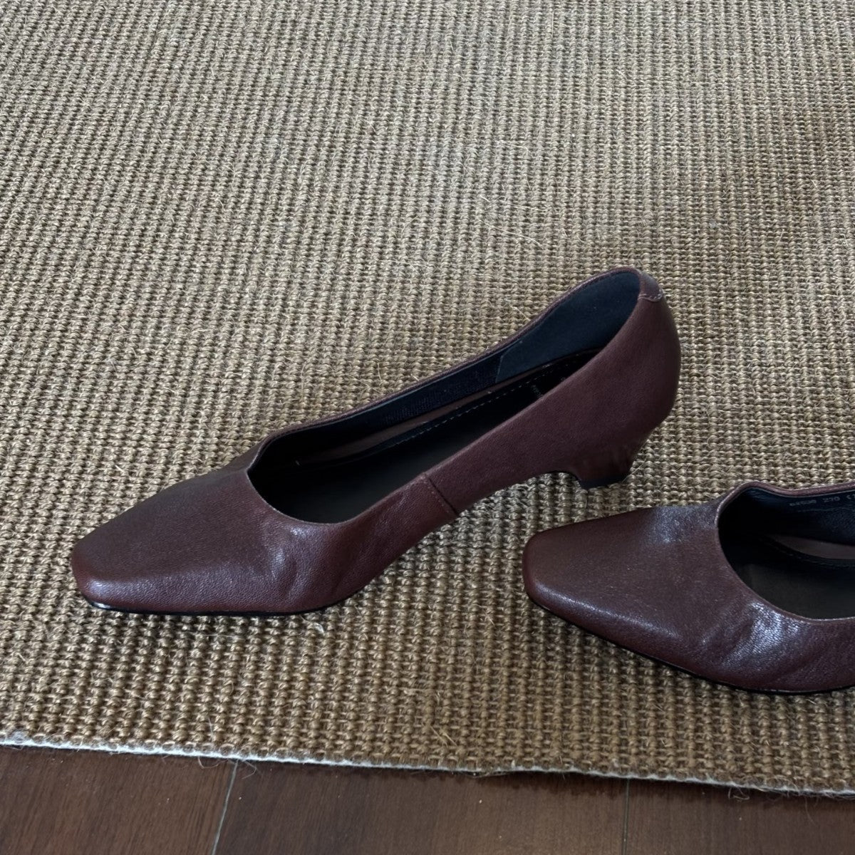 Damen Schuhe Quadratische Zehenpartie Flexibles Fußbett Elegant wird