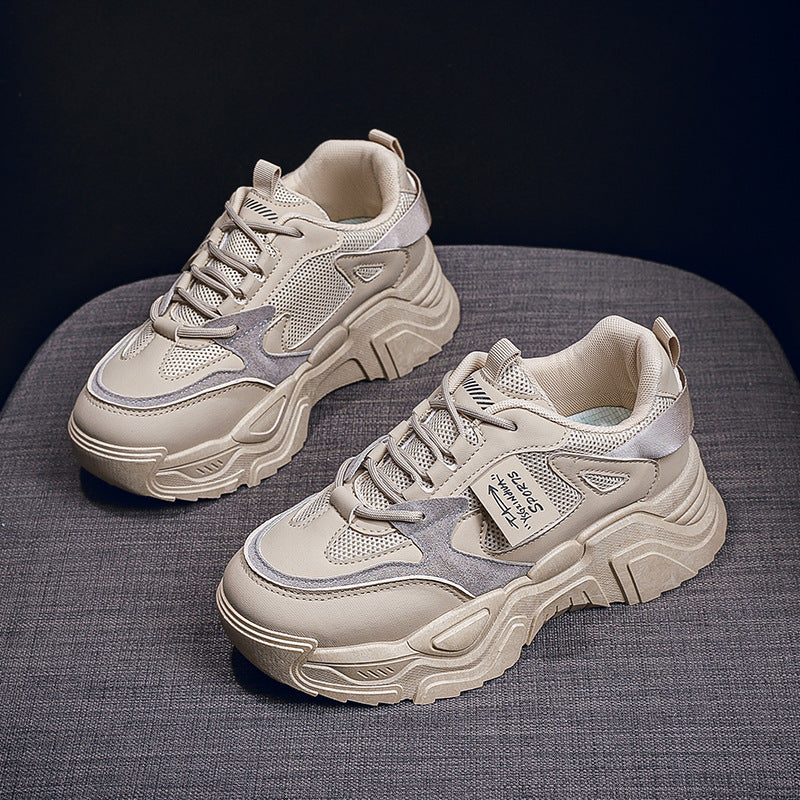 Damen Sneaker Chunky Atmungsaktives Mesh Komfortabel