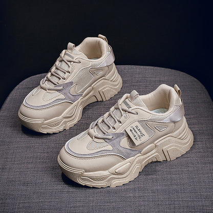 Damen Sneaker Chunky Atmungsaktives Mesh Komfortabel