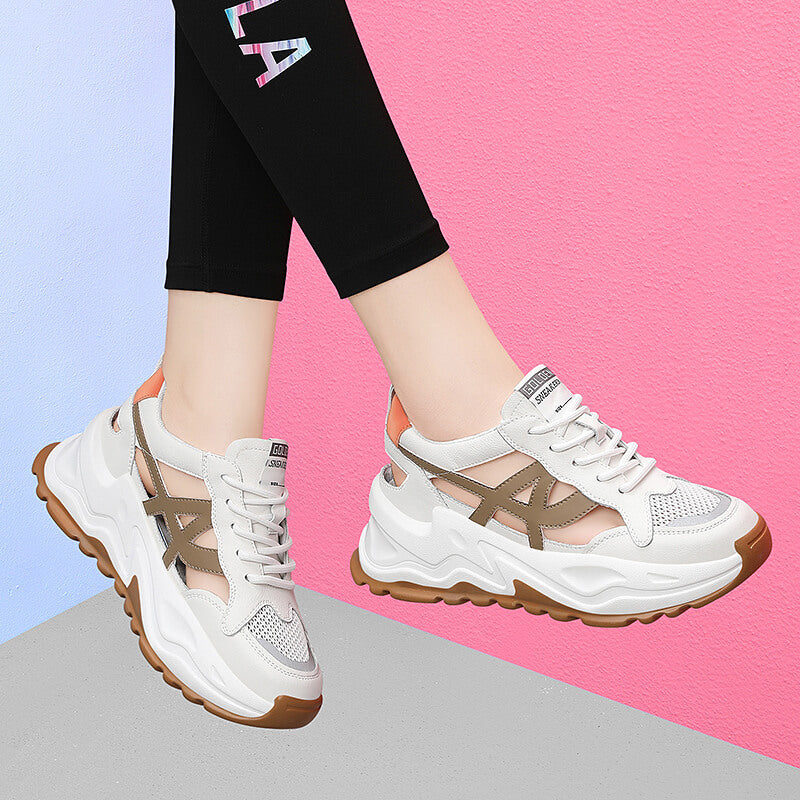 Damen Sneaker Atmungsaktives Mesh Komfort Schuhe - Norvielle