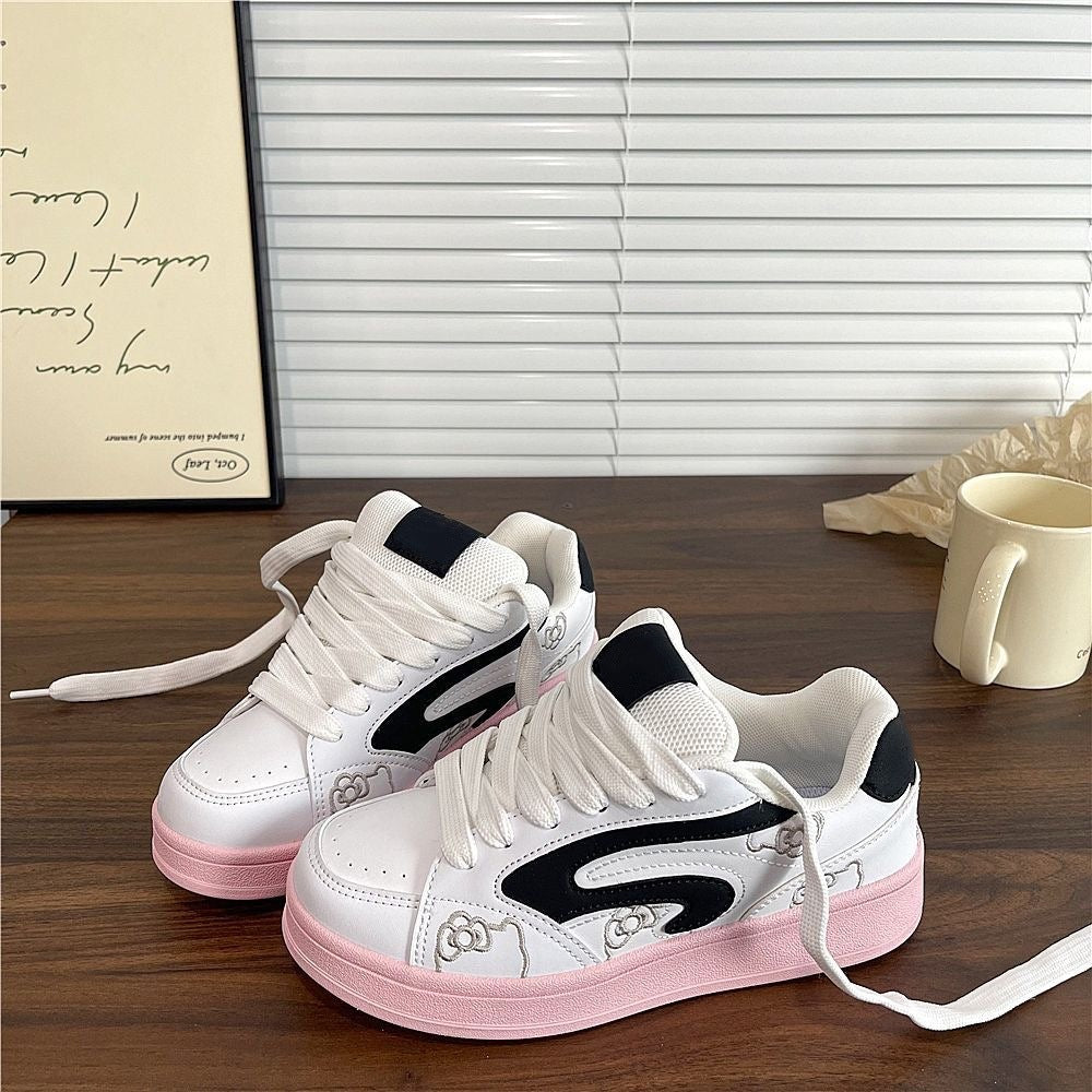 Damen Sneaker Sportlich Luftdurchlässig