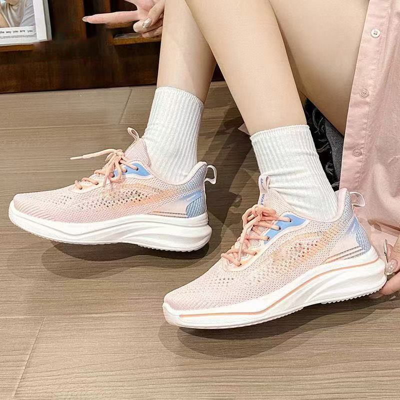 Damen Sneaker Atmungsaktiv Stoßdämpfend Bequem