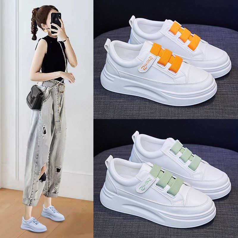 Damen Sneaker Bequem Klettverschluss Weiches Innenfutter - Norvielle
