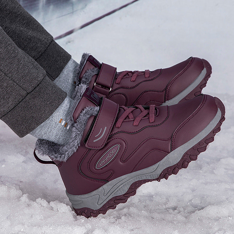 Damen Wanderschuhe Warm Isolierend Rutschfest Winter