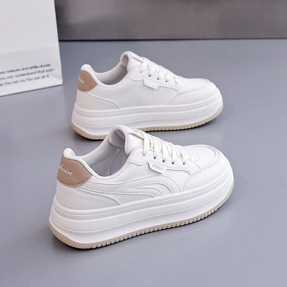 Damen Sneaker Plattform Sportlich Bequem