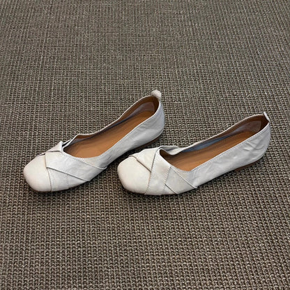 Damen Ballerinas Weich Flexible Bequem