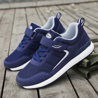 Damen Sneaker Atmungsaktives Mesh Klettverschluss