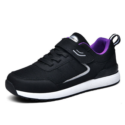 Damen Sneaker Atmungsaktives Mesh Klettverschluss