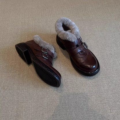 Damen Stiefeletten Gefüttert Schnürsenkel