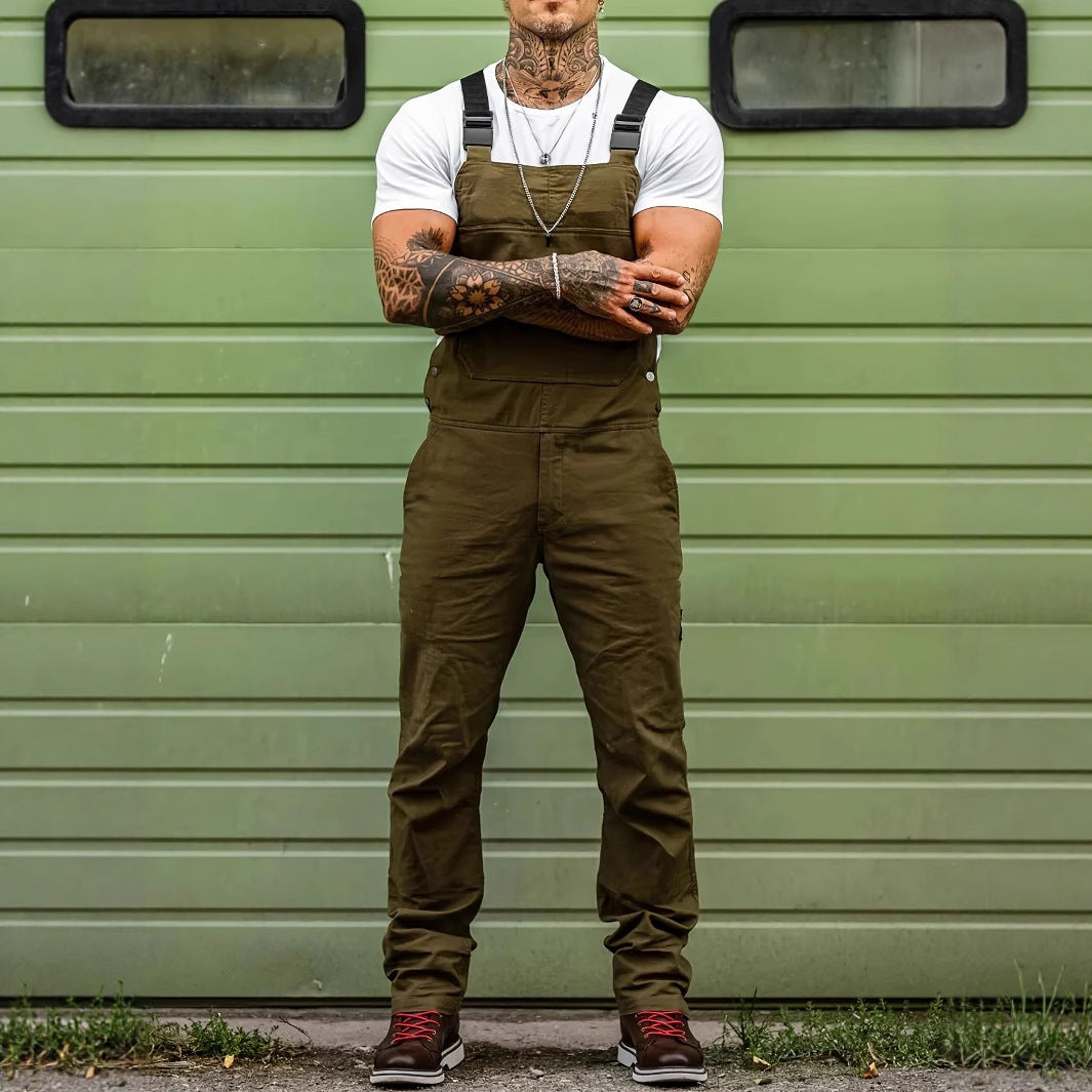 Herren Arbeitshose Robuste Baumwollhose Schwarz - Norvielle