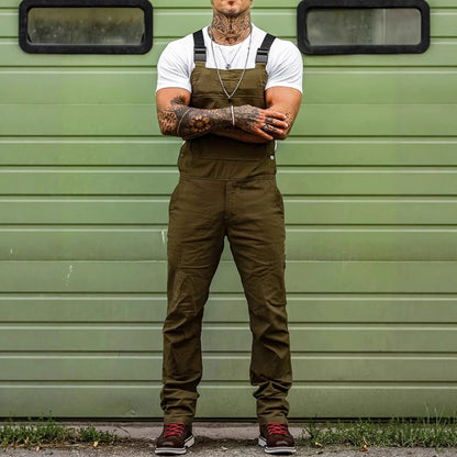 Herren Arbeitshose Robuste Baumwollhose Schwarz - Norvielle