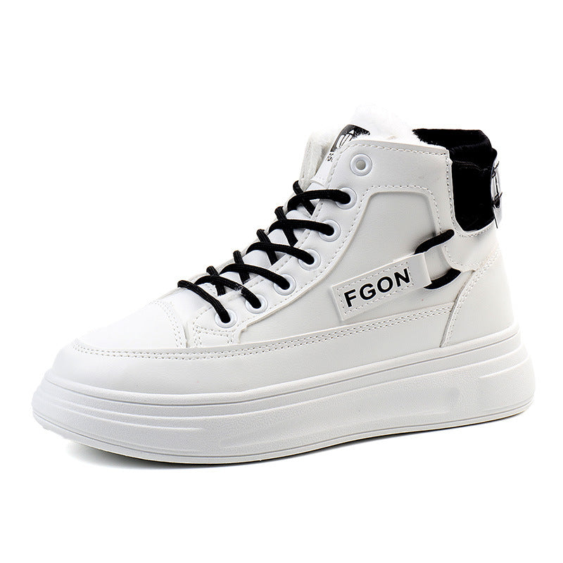 Damen Hochsneaker Kuschelig Sportlich
