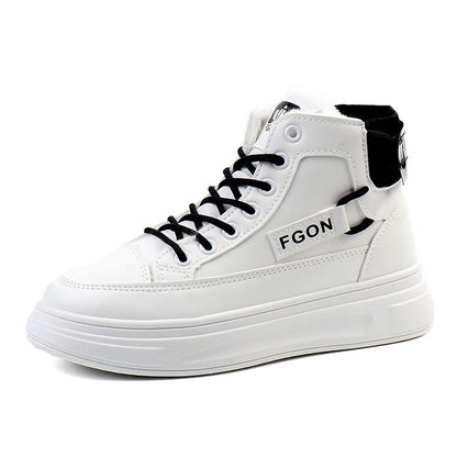Damen Hochsneaker Kuschelig Sportlich