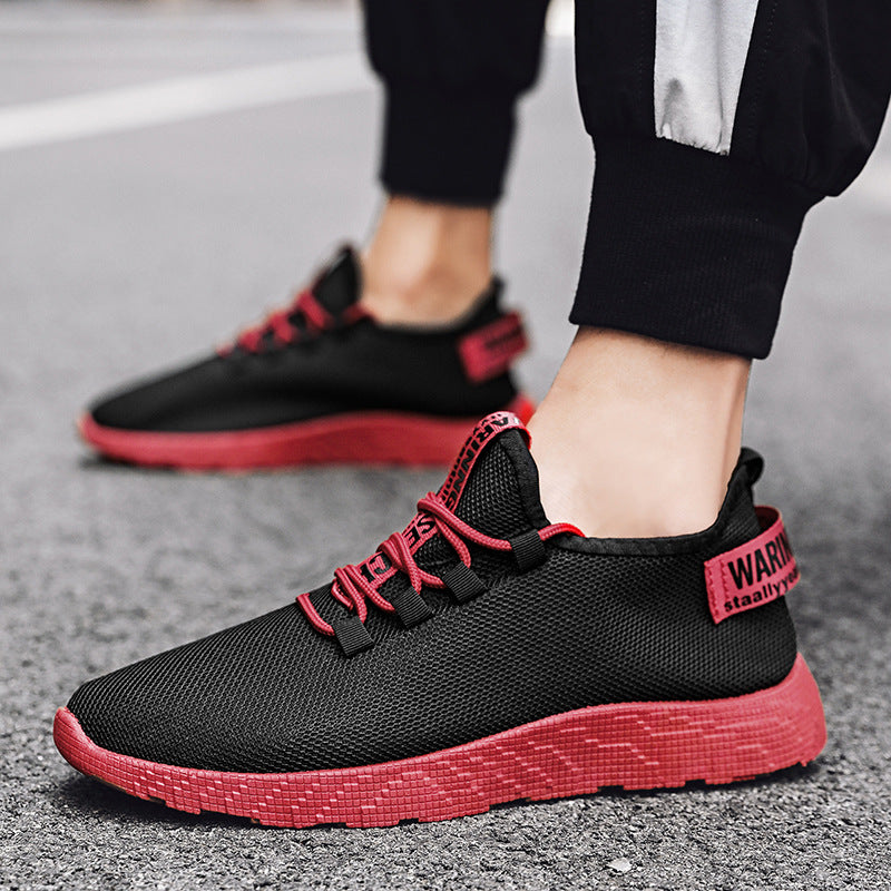 Damen Sneaker Sportlich Atmungsaktiv Strapazierfähige Sohle
