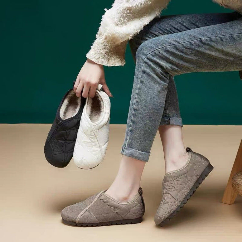 Damen Slipper Weich Bequem Freizeitschuhe - Norvielle