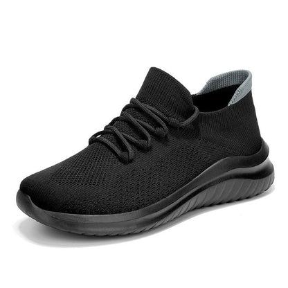 Damen Sneaker Sportlich Elastisches Obermaterial Flexibel