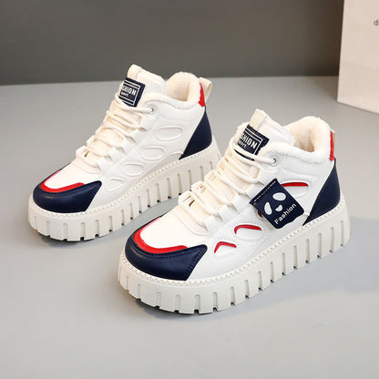 Damen High- Sneaker Bequem Sportlich