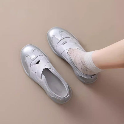 Damen Slip-On Sneaker Weich Elastisch