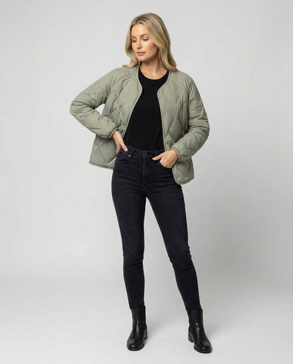 Damen Daunenjacke Warme Steppjacke Winter