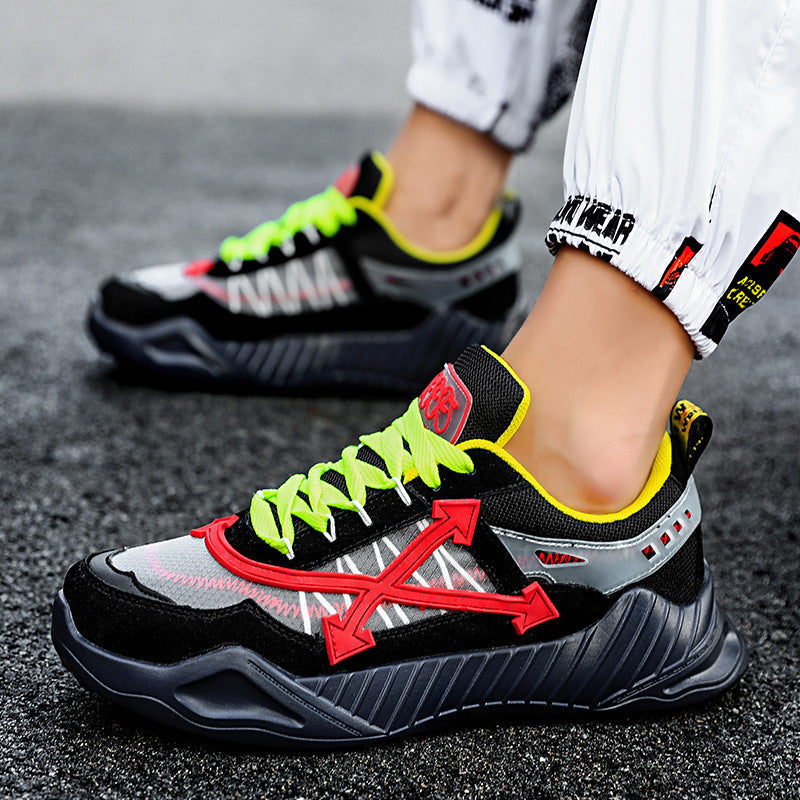 Damen Laufschuhe Leicht Sportlich Strapazierfähige Sohle