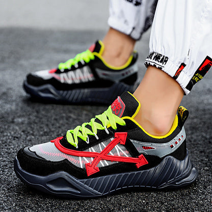 Damen Laufschuhe Leicht Sportlich Strapazierfähige Sohle