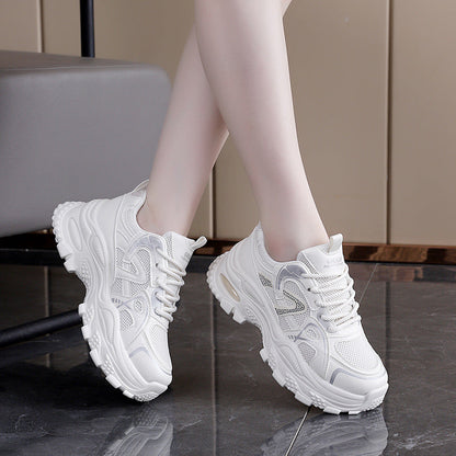 Damen Laufschuhe Atmungsaktives Mesh Leicht mit Dämpfung