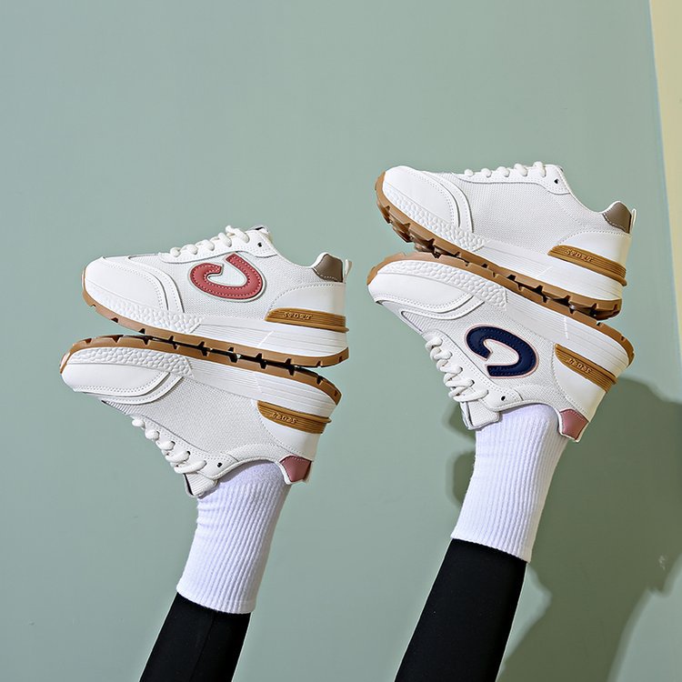 Damen Sneaker Atmungsaktives Mesh Komfortsohle