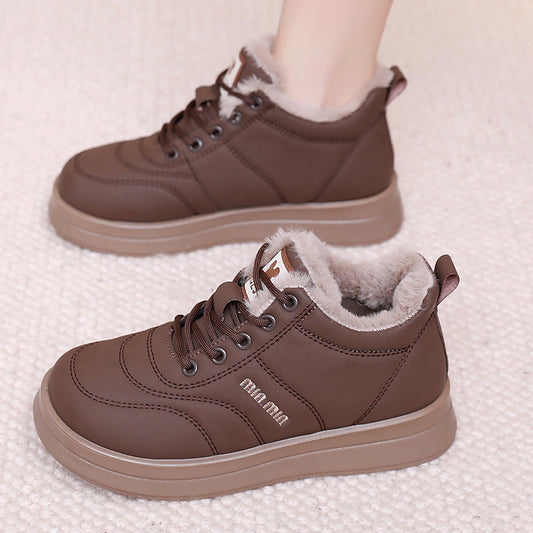 Damen Winter-Sneaker Warme Sportschuhe Robust - Norvielle