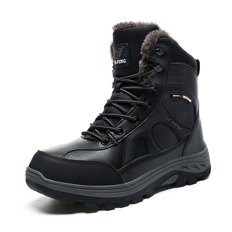 Damen Wanderschuhe Warm Isolierend Rutschfest