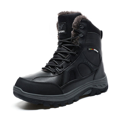Damen Wanderschuhe Warm Isolierend Rutschfest