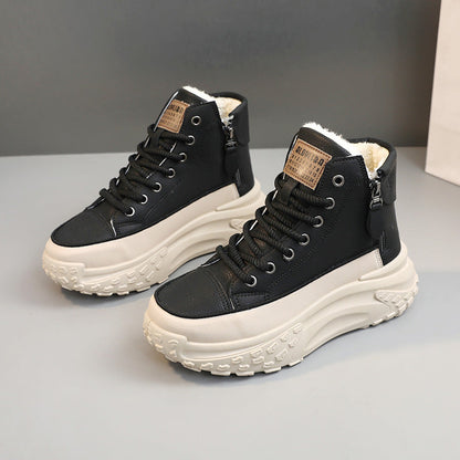 Damen Hoch Sneaker Bequem