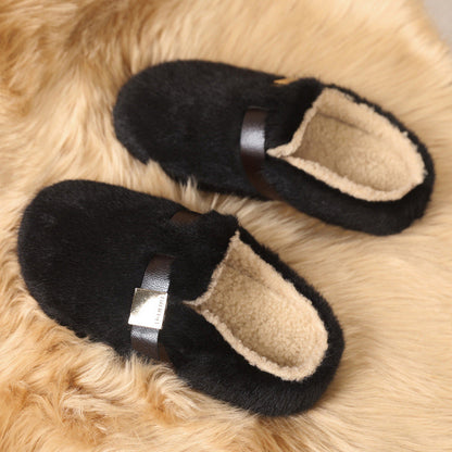 Damen Hausschuhe Flauschig Warm Modisch