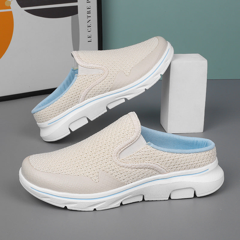 Damen Laufschuhe Atmungsaktives Mesh Leicht Schwarz Heidi Sport - Norvielle