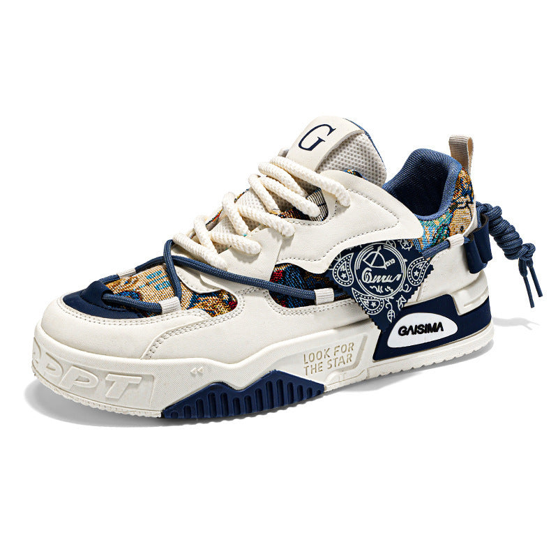 Damen Sneaker Sportlich Chunky atmungsaktiv