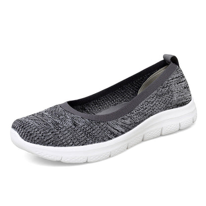 Damen Strickslipper Warm Bequem für Alltag