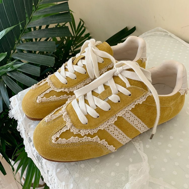 Damen Sneaker Spitze Komfortabel Modern