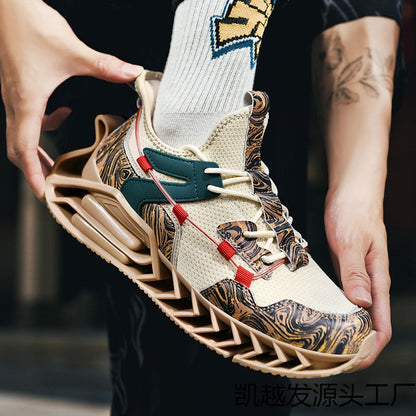 Damen Laufschuhe Sportlich Mit Dämpfung