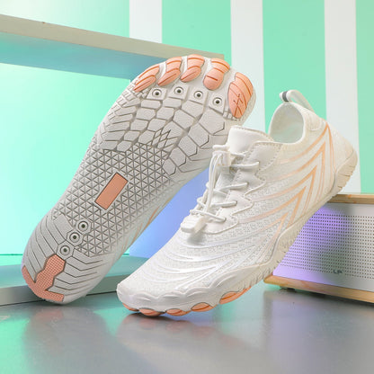 Damen Laufschuhe Atmungsaktives Mesh Bunt Rutschfest
