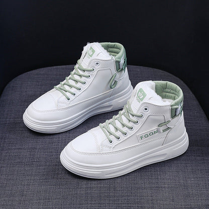 Damen Hochsneaker Kuschelig Sportlich