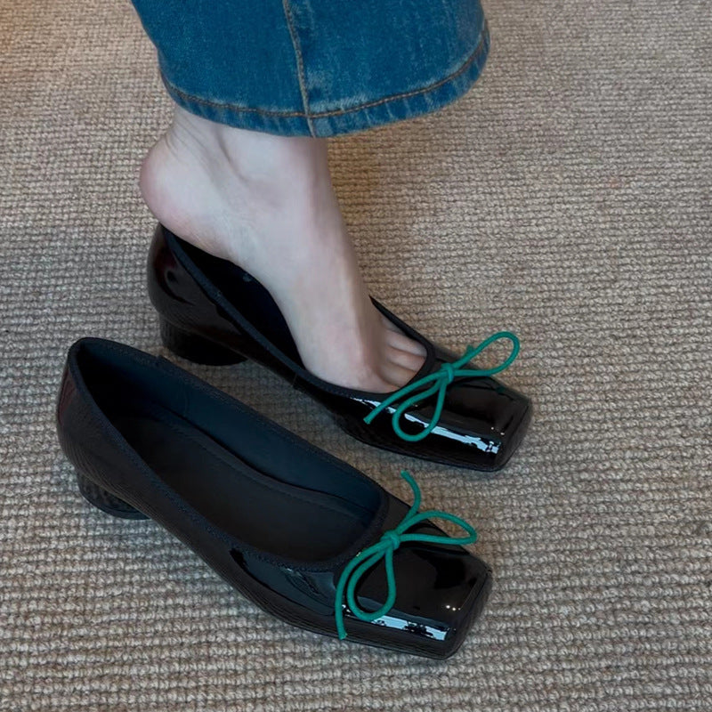 Damen Ballerinas Elegante Schleifen Komfortabel sollte zu Damen